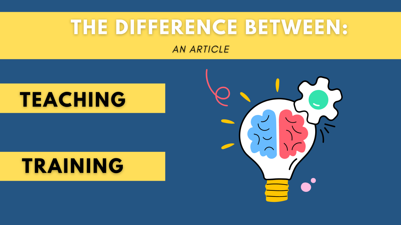 Teaching and Training